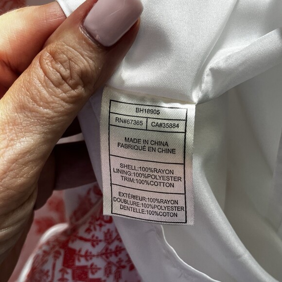 BB Dakota Women White‎ Southwestern  Print Maxi Dress Babydoll Empire Waist 2 - Picture 8 of 10